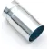 Delfin Hose Adaptor, 50/50mm Straight Connector, Galvanized Steel