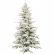 Fraser Hill Farm Artificial Christmas Tree - 7.5 Ft. Flocked Mountain Pine