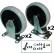 Rubbermaid® 5" Swivel/Rigid Plate Caster Kit with Hardware