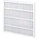 Global Industrial™ Pleated Air Filter, 16 X 25 X 1", MERV 8, Standard Capacity, Self-Supported - Pkg Qty 12