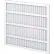 Global Industrial™ Pleated Air Filter, 20 X 20 X 1", MERV 8, Standard Capacity, Self-Supported - Pkg Qty 12