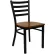 Flash Furniture® Hercules Ladder Back Restaurant Chair, Wood Seat, Cherry