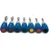 Williams® 3/16" to 1/2" Hollow Shaft Cushion Grip Nutdriver Set, 7 Piece