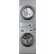 Crossover 2.0 Stacked Washer & Dryer, Electric, Cashless, 3.5/7.7 Cu.Ft. Capacity, 240V, Gray