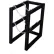 Cylinder Tube Rack, 1 Wide x 2 Deep, 16"W x 26"D x 30"H,2 Cylinder Cap.