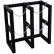 Stainless Steel Cylinder Tube Rack, 2 Wide x 1 Deep, 30"W x 16"D x 30"H,2 Cylinder Cap.