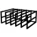 Cylinder Tube Rack, 5 Wide x 4 Deep, 70"W x 50"D x 30"H,20 Cylinder Cap.