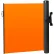 ZonePro® Plus Elastomer Mounted Barrier, Flush Mount Latch, Blank Orange