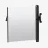ZonePro® Plus Elastomer Mounted Barrier, Industrial Hook, Blank White