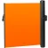 ZonePro® Plus, Universal Mounted Barrier, Industrial Hook, Blank Orange