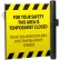 ZonePro® Plus Universal Mounted Barrier, Push-Through Latch, PrePrinted Yellow
