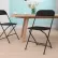 Flash Furniture Plastic Folding Chair - Black - Pkg Qty 10