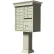 Vital Cluster Box Unit w/Vogue Classic Accessories, 12 Unit & 1 Parcel Locker, Sandstone