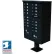 Vital Cluster Box Unit, 16 Mailboxes, 2 Parcel Lockers, Black