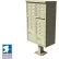 Vital Cluster Box Unit, 16 Mailboxes, 2 Parcel Lockers, Sandstone