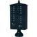 Vital Cluster Box Unit w/Vogue Traditional Accessories, 16 Unit & 2 Parcel Lockers, Black