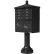 Vital Cluster Box Unit w/Vogue Traditional Accessories, 8 Unit & 2 Parcel Lockers, Dark Bronze