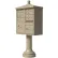 Vital Cluster Box Unit w/Vogue Traditional Accessories, 8 Unit & 2 Parcel Lockers, Sandstone