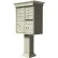 Vital Cluster Box Unit w/Vogue Classic Accessories, 8 Unit & 2 Parcel Lockers, Sandstone
