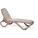 Nardi Omega Chaise Lounge, Tortora
