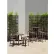 Nardi Combo 70 Cafe Table + 2 Stack Mini Stools, Terra - Pkg Qty 3