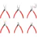 Tekton Mini Pliers Set, 6 Piece