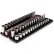 Tekton 3/8'' Drive Shallow & Deep 6-Point Socket Set with Rails & Tray, 68 Pieces