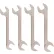 Tekton Angle Head Open End Wrench Set, 1-5/16" - 1-1/2", 4 Piece