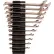 Tekton Angle Head Open End Wrench Set with Modular Organizers, 1/4" - 3/4", 11 Piece