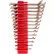 Tekton Angle Head Open End Wrench Set with Modular Organizers, 6 mm - 19 mm, 14 Piece