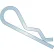 .080" x 1-9/16" Bridge Pin - MB Spring Wire - Zinc Clear - Made In USA - Pkg Qty 250