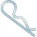 1/8" x 2-1/2" Bridge Pin - MB Spring Wire - Zinc Clear - Made In USA - Pkg Qty 100