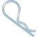 3/32" x 2" Bridge Pin - MB Spring Wire - Zinc Clear - Made In USA - Pkg Qty 100