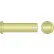 3/8" x 4" Clevis Pin - Low Carbon Steel - Zinc Yellow - Pkg Qty 25