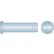 1" x 2-3/4" Clevis Pin - Low Carbon Steel - Zinc Clear