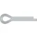 7/64" x 2" Cotter Pin - 300 Series Stainless Steel - ASME 18.8.1 - Made In USA - Pkg Qty 100