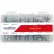 Lock Nut Fine Thread Zinc Assortment 104 Piece