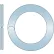 Split Ring - 2.240" O.D. x 2.016" I.D. x .112" Thick - Spring Steel - Zinc Clear - USA - Pkg Qty 10