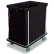 Forbes Laundry Cart 1112-B HD Cloth 38-1/2"L x 23-1/2"W x 38"H, 12 Bushel, Black