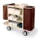 Forbes Steel Housekeeping Cart, Beige - 2104-BE