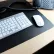Desktex® Pack of 4 Black Vinyl Rectangular Desk Pads - 19" x 24"