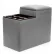 TSI Full Size Floor Mounted Van Console - Vinyl Grey