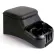 TSI Upholstered Clutter Catcher Bench Seat Console - Model 30011 in Vinyl Black