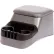 TSI Clutter Catcher Bench Seat or Floor Mount Console - Model 34215 in Grey