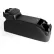 TSI Premium Clutter Catcher Low Profile Center Console for Minivan Pick-up and SUV - 54411 in Black
