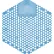 Fresh Products Wave 3D Urinal Deodorizer Screen, Blue, Cotton Blossom, 10/Box, 60 Screens/Ct