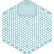 Fresh Products Wave 3D Urinal Deodorizer Screen, Blue, Ocean Mist Fragrance, 10 Screens/Box