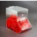 FTR Enterprises Medium Clear Acrylic Dispensing Bin, 6-1/4"W x 10-1/2"D x 9-1/2"H