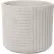 Concretti™ Alpine Indoor/Outdoor Round Planter, 12-5/8" Dia. x 11"H, Platinum