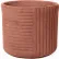 Concretti™ Alpine Indoor/Outdoor Round Planter, 12-5/8" Dia. x 11"H, Terra Cotta
